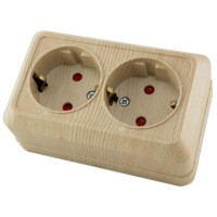 Розетка двойная TDM Electric SQ1801-0056