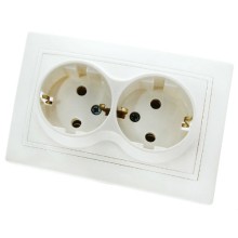 Розетка двойная TDM Electric SQ1814-0014