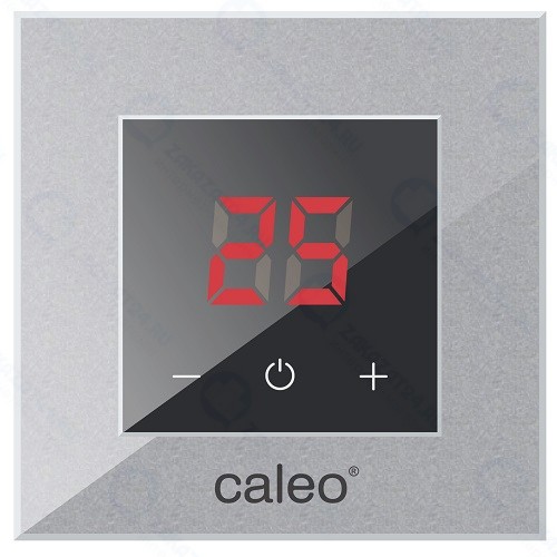 Терморегулятор Caleo Nova, встраиваемый цифровой, 3,5 кВт, алюминиевый (УП-00000357)