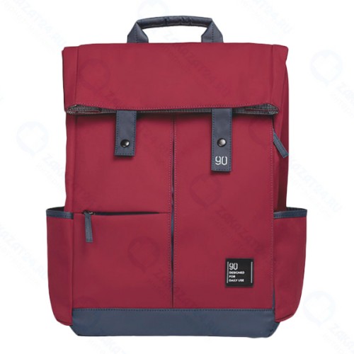 Рюкзак Xiaomi 90 Points Vibrant College Casual Backpack Dark Red