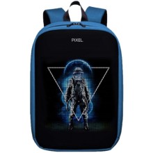 Интерактивный рюкзак с дисплеем PIXEL-BAG Max Indigo (PXMAXIN01) Интерактивный рюкзак с дисплеем PIXEL-BAG Max Indigo (PXMAXIN01)
