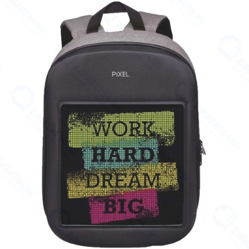 Интерактивный рюкзак с дисплеем PIXEL-BAG One Grafit (PXONEGR01)