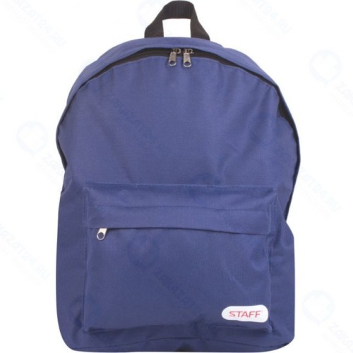 Рюкзак Staff Street, 38х28х12 см, темно-синий (226371)