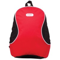 Рюкзак Staff Flash, 40х30х16 см, красный/черный (226372)