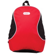Рюкзак Staff Flash, 40х30х16 см, красный/черный (226372)
