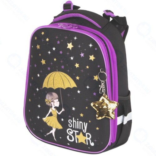 Ранец Brauberg Premium: Shiny Star, с брелком (229903)