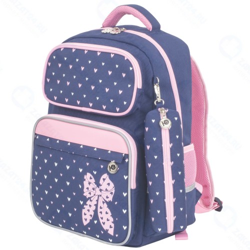 Рюкзак Юнландия Complete: Pink Bow, с пеналом (229972)