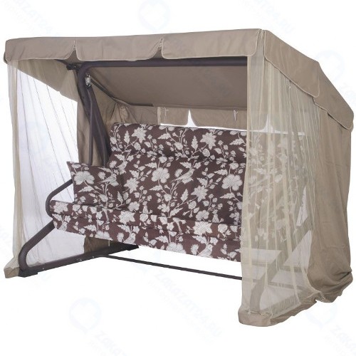 Садовые качели Даметекс Валенсия, шоколад