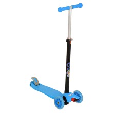 Самокат EVO-KIDS M-4, со светящимися колесами, голубой Самокат EVO-KIDS M-4, со светящимися колесами, голубой