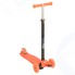 Самокат EVO-KIDS M-4, со светящимися колесами, оранжевый