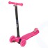 Самокат EVO-KIDS M-4, со светящимися колесами, розовый