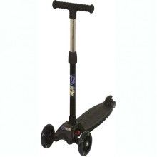 Самокат EVO-KIDS M-5D, складывающийся, со светящимися колесами, черный Самокат EVO-KIDS M-5D, складывающийся, со светящимися колесами, черный