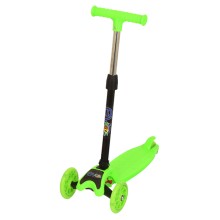 Самокат EVO-KIDS M-5D, складывающийся, со светящимися колесами, зеленый Самокат EVO-KIDS M-5D, складывающийся, со светящимися колесами, зеленый