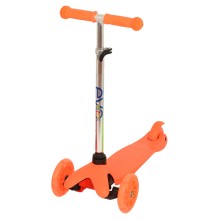 Самокат EVO-KIDS M-5, со светящимися колесами, оранжевый Самокат EVO-KIDS M-5, со светящимися колесами, оранжевый