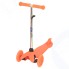 Самокат EVO-KIDS M-5, со светящимися колесами, оранжевый