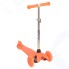 Самокат EVO-KIDS M-5, со светящимися колесами, оранжевый