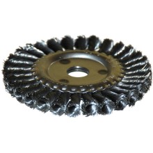 Щетка дисковая Энкор витая, сталь, 125 мм (51584) Щетка дисковая Энкор витая, сталь, 125 мм (51584)