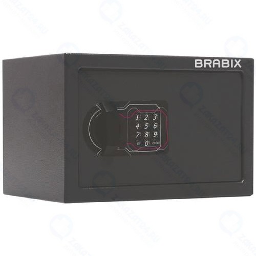 Сейф Brabix SF-200EL, электронный замок, 20x31x20 см (291145)