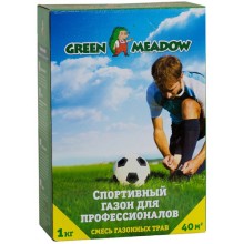 Газонная смесь GREEN-MEADOW Спортивный газон для профессионалов, 1 кг (4607160330761)