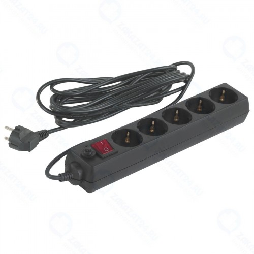 Сетевой фильтр Sonnen U-3515, 5 м (513490)