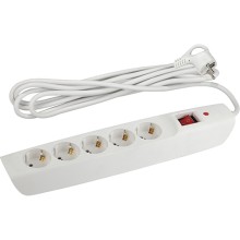 Сетевой фильтр ЭРА SFX-5es-2m-W Сетевой фильтр ЭРА SFX-5es-2m-W