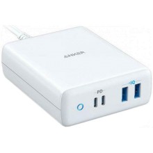 Сетевое зарядное устройство Anker PowerPort PD+4 100W USB-С x 2, USB-A х 2 White (A2041G21) Сетевое зарядное устройство Anker PowerPort PD+4 100W USB-С x 2, USB-A х 2 White (A2041G21)
