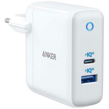 Сетевое зарядное устройство Anker PowerPort+ Atom III 45W USB-C + 15W USB-A White (A2322G21) Сетевое зарядное устройство Anker PowerPort+ Atom III 45W USB-C + 15W USB-A White (A2322G21)