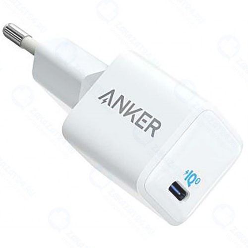 Сетевое зарядное устройство Anker PowerPort 3 20W USB-C White (A2633G22)