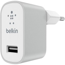 Сетевое зарядное устройство Belkin Mixit Metallic Home Charger 2,4A Silver (F8M731VFSLV)