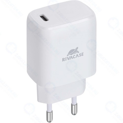 Сетевое зарядное устройство RIVACASE PS4191 W00 White