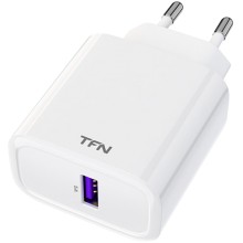 Сетевое зарядное устройство TFN Rapid 5A QC/SCP White (TFN-WCRPD02)