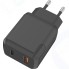Сетевое зарядное устройство TFN USB+Type C QC+PD 18W Black (TFN-WCRPD18W04)