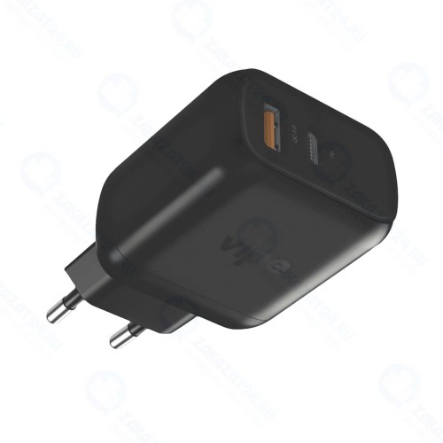 Сетевое зарядное устройство Vipe Travel Station XS 18W Black (VPTST18WBLK)