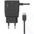 Сетевое зарядное устройство PERO TC04 USB/microUSB Cable 2.1A, черное (ТС04B2AMU)