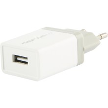 Сетевое зарядное устройство Red Line Fast Charger Lux 1 USB, 1A White (УТ000010356)