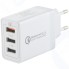 Сетевое зарядное устройство RED-LINE Tech 3 USB QC 3.0 White (УТ000015723)
