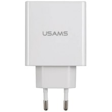 Сетевое зарядное устройство Usams US-CC035 White (УТ000020322)