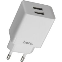 Сетевое зарядное устройство HOCO C51A Prestige White (УТ000022003)