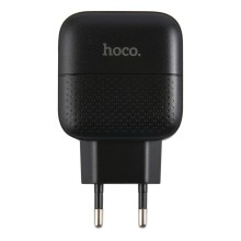 Сетевое зарядное устройство HOCO RC6 USB Type C PD18 + QC3.0 Black (УТ000024738)
