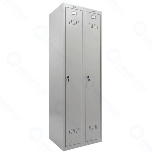 Шкаф металлический для одежды Brabix LK 21-80, 183x80x50 см (291129)