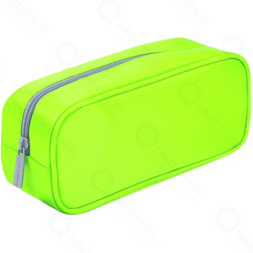 Пенал-косметичка Brauberg King Size Neon Green (229020)