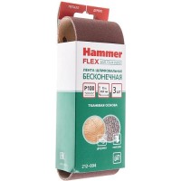 Шлифовальная лента Hammer Flex 75х457 мм P100 (212-004)