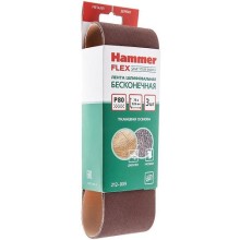 Шлифовальная лента Hammer Flex 75х533 мм P80 (212-009)