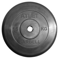 Диск для штанги MB-BARBELL Atlet, d 31 мм, 15 кг (MB-AtletB31-15)