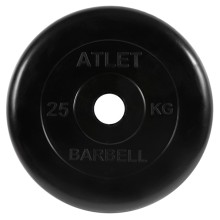Диск для штанги MB-BARBELL Atlet, d 51 мм, 25 кг (MB-AtletB51-25)