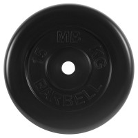 Диск для штанги MB-BARBELL d 26 мм, 15 кг (MB-PltB26-15)