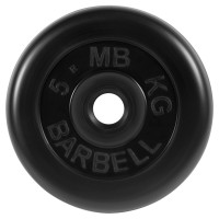 Диск для штанги MB-BARBELL d 31 мм, 5 кг (MB-PltB31-5)