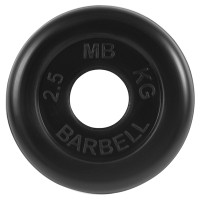 Диск для штанги MB-BARBELL d 51 мм, 2,5 кг (MB-PltB51-2,5)