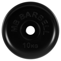 Диск для штанги MB-BARBELL d 51 мм, 10 кг (MB-PltBE-10)