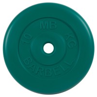 Диск для штанги MB-BARBELL d 31 мм, 10 кг (MB-PltC31-10)